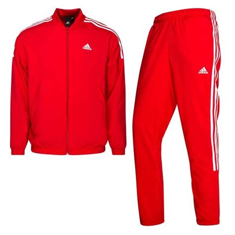 adidas anzug rot weiß herren|adidas trainers herren blau.